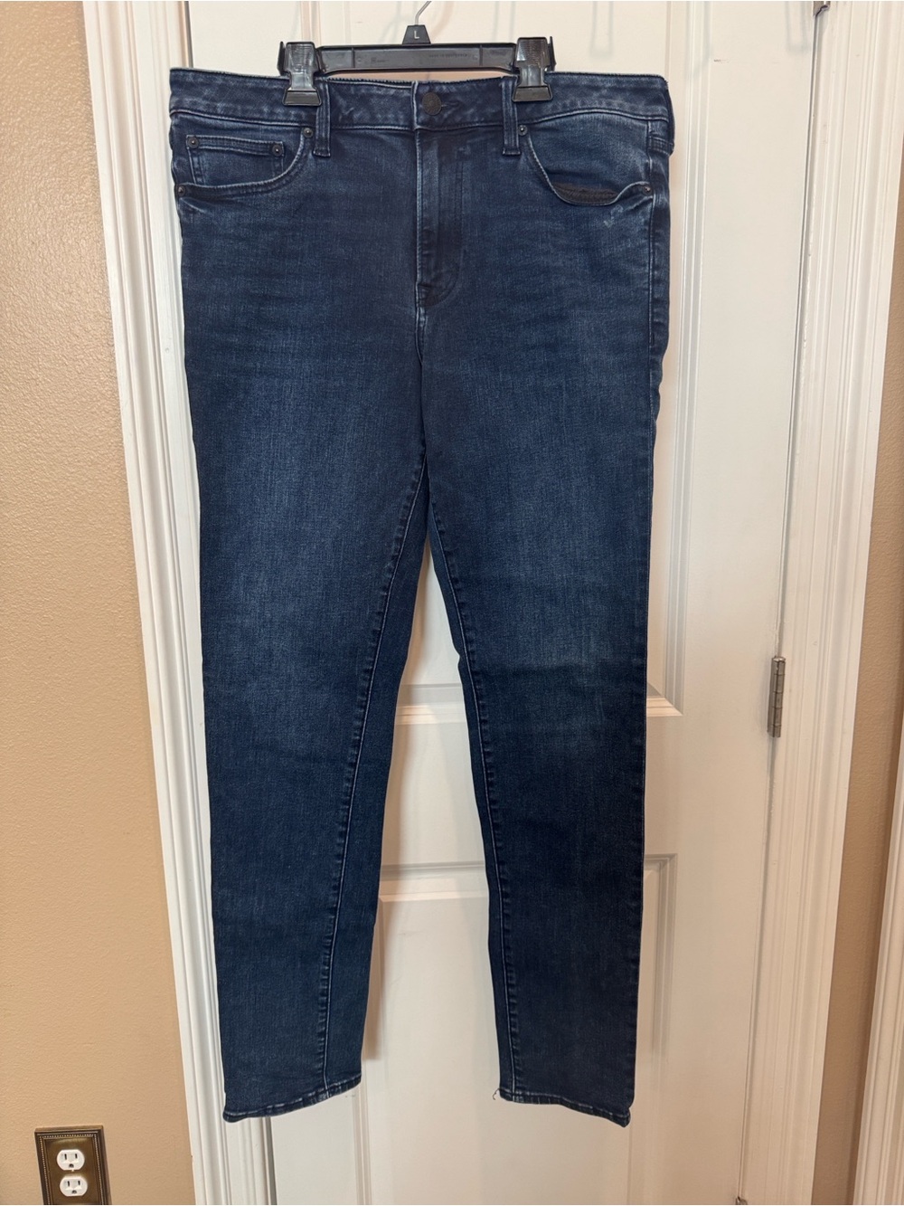 Express men’s Dark Indigo Skinny Jeans